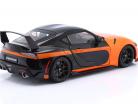 Toyota GR Supra Streetfighter Año de construcción 2024 naranja / negro 1:18 Solido