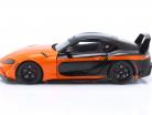 Toyota GR Supra Streetfighter Año de construcción 2024 naranja / negro 1:18 Solido