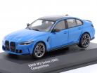 BMW M3 Sedan (G80) Competition Год постройки 2023 Santorini синий 1:43 Solido