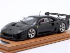 Ferrari F40 LM Druk op versie 1996 Glinsterend zwart 1:18 Tecnomodel