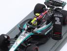 L. Hamilton Mercedes-AMG F1 W15 #44 winnaar Brits GP formule 1 2024 1:43 Spark