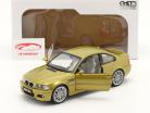 BMW M3 (E46) byggeår 2000 Phoenix gul 1:18 Solido