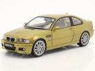 BMW M3 (E46) byggeår 2000 Phoenix gul 1:18 Solido