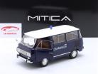 Fiat 850 Familiare Carabinieri Año de construcción 1970 azul, blanco 1:18 Mitica