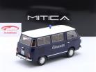 Fiat 850 Familiare Carabinieri Año de construcción 1970 azul, blanco 1:18 Mitica