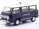 Fiat 850 Familiare Carabinieri Año de construcción 1970 azul, blanco 1:18 Mitica