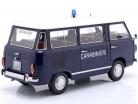 Fiat 850 Familiare Carabinieri Año de construcción 1970 azul, blanco 1:18 Mitica