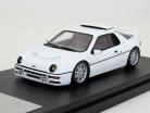 Ford RS 200 Rallye Plain Body Edition blanc 1:43 HPI
