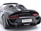 Porsche 918 Spyder Weissach Package 2013 black metallic 1:12 AUTOart
