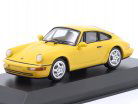 Porsche 911 (964) Carrera 2 год постройки 1989 желтый 1:43 Minichamps