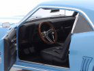 Chevrolet Camaro Z/28 year 1969 light blue / white 1:18 GMP
