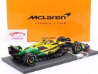 Lando Norris McLaren MCL38 #4 4th Monaco GP Formula 1 2024 1:18 Minichamps