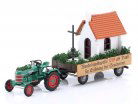 Set Kramer KL11 tractor with Parish Moving van 1:87 Busch