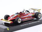 Gilles Villeneuve Ferrari 312T3 #12 Fórmula 1 1978 1:24 Coleccionables Premium