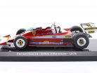 Gilles Villeneuve Ferrari 312T3 #12 Fórmula 1 1978 1:24 Coleccionables Premium