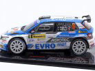 Skoda Fabia Rally2 Evo #6 winnaar Braum Czech Rallye 2021 Kopecký, Hloušek 1:43 Ixo