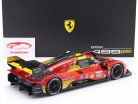 Ferrari 499P #50 Sieger 24h LeMans 2024 Fuoco, Molina, Nielsen 1:18 Bburago