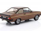 Ford Escort MK II RS 2000 year 1977 brown metallic 1:18 ModelCar Group