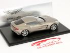 2012年阿斯顿·马丁ONE-77米色金属1:43星火