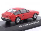Alfa Romeo 1600 Junior Z Anno di costruzione 1972 rosso 1:43 Minichamps