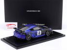 Porsche 718 (982) Cayman GT4 RS Clubsport #4 黑色的 / 紫色的 1:18 Spark