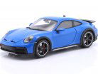 Porsche 911 (992) Dakar Bouwjaar 2022 blauw 1:18 Minichamps
