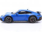 Porsche 911 (992) Dakar Bouwjaar 2022 blauw 1:18 Minichamps