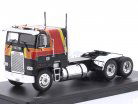 Freigthliner FLA Sattelzugmaschine Baujahr 1993 schwarz / orange 1:43 Ixo