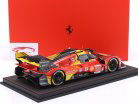 Ferrari 499P #50 ganhador 24h LeMans 2024 Fuoco, Molina, Nielsen 1:18 BBR