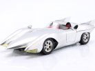 Hamilton Speed Racer Mach 5 silber metallic 1:18 Schwyn Haas
