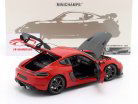 Porsche Cayman GT4 RS 魏斯阿赫套件 2024 红色的 1:18 Minichamps