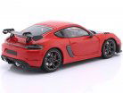 Porsche Cayman GT4 RS 魏斯阿赫套件 2024 红色的 1:18 Minichamps