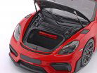 Porsche Cayman GT4 RS 魏斯阿赫套件 2024 红色的 1:18 Minichamps