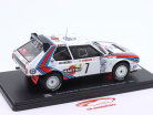 Lancia Delta S4 #7 ganhador Rallye Monte Carlo 1986 Toivonen, Cresto 1:24 Altaya
