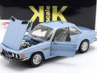 BMW 3.0 CSi (E9) mit Alufelgen Baujahr 1971 hellblau metallic 1:12 KK-Scale