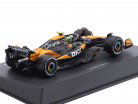 Lando Norris McLaren MCL38 #4 winner Abu Dhabi GP formula 1 2024 1:64 Spark