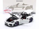 Porsche 718 Spyder RS Forfait Weissach Année de construction 2024 blanc 1:18 Minichamps