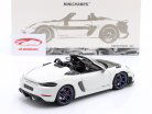 Porsche 718 Spyder RS Forfait Weissach Année de construction 2024 blanc 1:18 Minichamps
