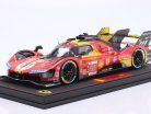 Ferrari 499P #51 3rd 24h LeMans 2024 Pier Guidi, Calado, Giovinazzi 1:18 BBR
