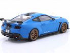 Ford Mustang Shelby Super Snake Année de construction 2024 bleu métallique 1:18 Solido