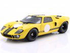 Ford GT40 MK1 Год постройки 1968 желтый / черный 1:18 Solido