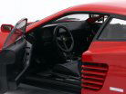 Ferrari Testarossa Год постройки 1986 красный 1:12 KK-Scale