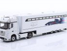 Mercedes-Benz Actros MP4 transportador de corrida Williams Martini Racing 1:43 Premium Collectibles