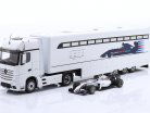 Mercedes-Benz Actros MP4 transportador de corrida Williams Martini Racing 1:43 Premium Collectibles
