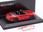 Porsche 911 (992.2) Carrera GTS Кабриолет 2024 охранники красный 1:43 Minichamps