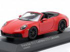 Porsche 911 (992.2) Carrera GTS Кабриолет 2024 охранники красный 1:43 Minichamps