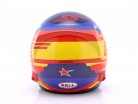 Carlos Sainz jr. #55 Williams Racing fórmula 1 2025 casco 1:2 Bell