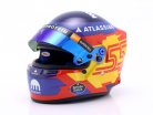 Carlos Sainz jr. #55 Williams Racing fórmula 1 2025 casco 1:2 Bell
