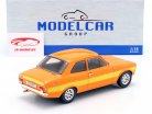 Ford Escort MK I RS 2000 Byggeår 1973 orange / gul 1:18 ModelCar Group