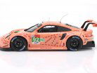 Porsche 911 (991) RSR #92 Ganador LMGTE-Pro 24h LeMans 2018 Pink Pig 1:12 Ixo